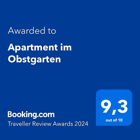 Apartment Im Obstgarten Rottau Exterior foto